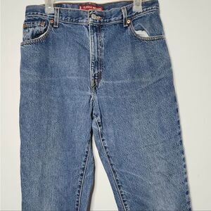 Levi's 550 relaxed fit tapered leg women's 14